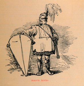 Soldato Sannita, 1852 da John Leech