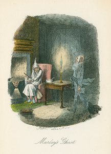 Scena da Un canto di Natale di Charles Dickens