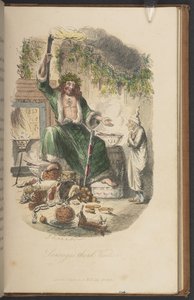Il terzo visitatore di Scrooge, dalla Prima Edizione di 