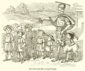 Sertorio e i suoi giovani amici da John Leech