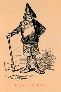 Soldato del periodo, c1860, c1860 da John Leech