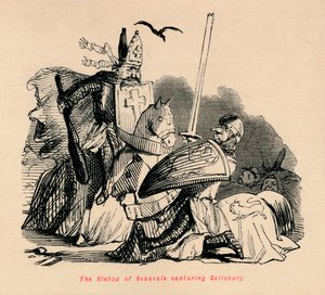Il vescovo di Beauvais cattura Salisbury, c1860