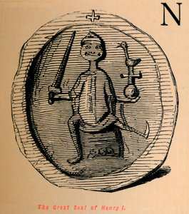 Il Grande Sigillo di Enrico I, c1860