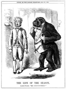 Il Leone della Stagione, 1861 da John Leech