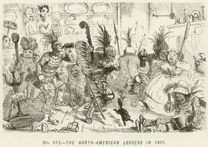 Gli inquilini nordamericani nel 1851