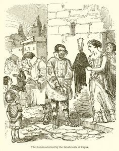 I Romani vestiti dagli abitanti di Capua da John Leech