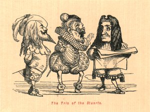 Il trio degli Stuart, 1897 da John Leech
