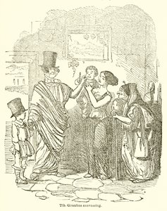Tib. Gracchus in campagna elettorale da John Leech