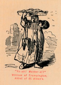 Ya-ah! Macker-el! William di Trumpington, Abate di St. Albans da John Leech