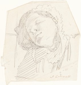 Una donna che riposa da John Linnell