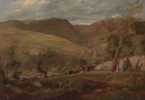 Hanson Toot, vista su Dovedale da John Linnell