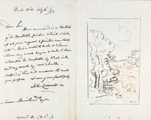 Lettera a James Muirhead da John Linnell