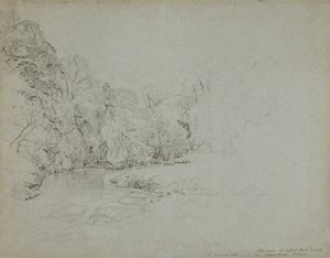 Pike Pool, Beresford Hall, Derbyshire da John Linnell
