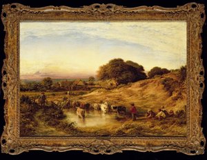 Tramonto da John Linnell