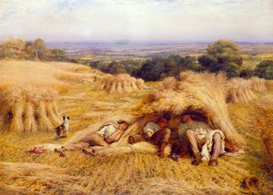Il riposo di mezzogiorno, 1862