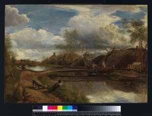 Il fiume Kennet, vicino a Newbury, 1815 da John Linnell