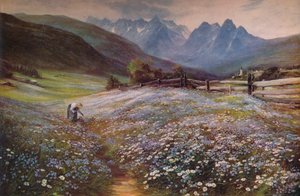 Giugno nel Tirolo austriaco da John MacWhirter