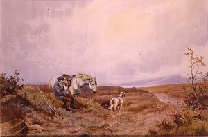 Riposo dopo la caccia da John Maclaren Barclay
