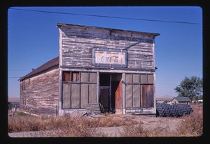 Caffè abbandonato, Joplin, Montana, USA