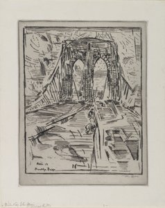 Ponte di Brooklyn da John Marin