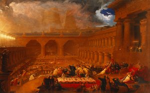 Il banchetto di Baldassarre, 1820