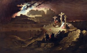 Calvario, c.1830-40 da John Martin