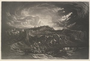 Caduta delle mura di Gerico da John Martin