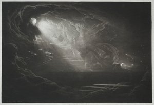 Paradiso Perduto: La Creazione della Luce, 1824 da John Martin