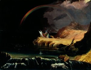 Il patto, c.1843 da John Martin