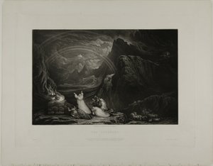 Il Patto, da Illustrazioni della Bibbia da John Martin