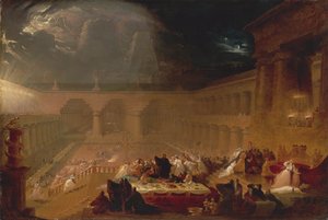 Il Banchetto di Baldassarre, 1820