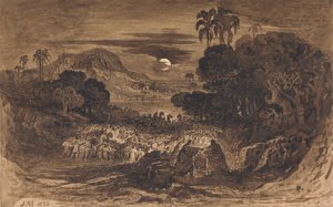 Il salvataggio di Lot da John Martin