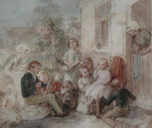 Il giovane artista da John Massey Wright