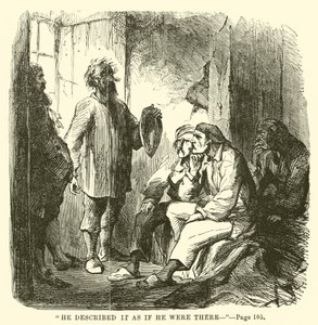Illustrazione per Una storia tra due città di Charles Dickens