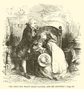 Illustrazione per Una storia tra due città di Charles Dickens da John McLenan