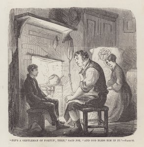 Illustrazione per Grandi Speranze da John McLenan