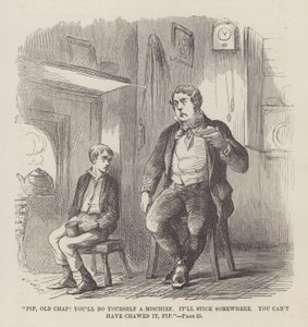 Illustrazione per Grandi Speranze da John McLenan