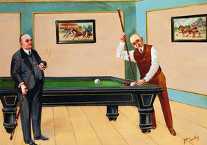 La partita di biliardo da John McLure Hamilton