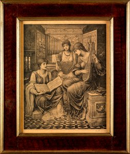 La Dolce Musica del Giorno Passato da John Melhuish Strudwick