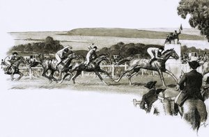 La corsa in piano più famosa della Gran Bretagna, il Derby da John Millar Watt