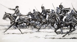 Carica di cavalleria da John Millar Watt