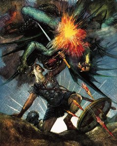 Christian lotta per la sua vita da John Millar Watt