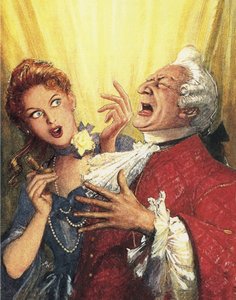 Illustrazione de Il ratto della serratura di Alexander Pope