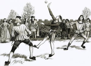 Jeu de Paume, una sorta di pallamano