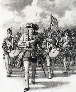 In marcia verso la battaglia da John Millar Watt
