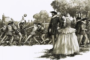 La regina Elisabetta I era inorridita da questo sport brutale. da John Millar Watt