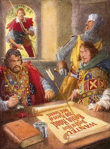 Robin Hood umilia il principe Giovanni da John Millar Watt