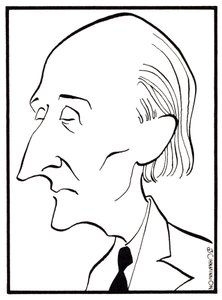 Frederick Delius - caricatura di John Minnion - Compositore inglese - 29 gennaio 1862 - 10 giugno 1934 da John Minnion