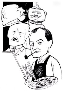 George Grosz, caricatura da John Minnion