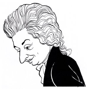 Wolfgang Amadeus Mozart - caricatura da John Minnion